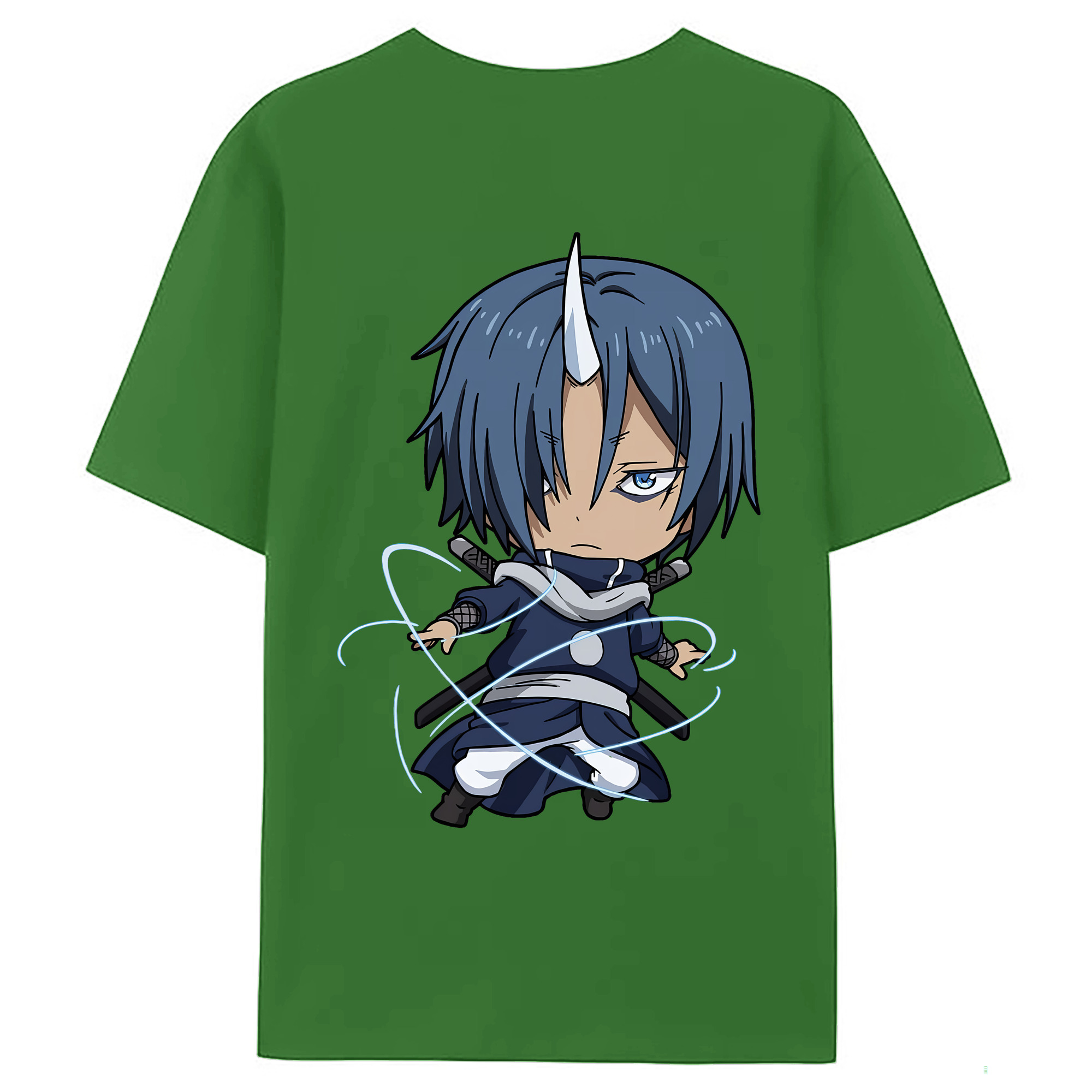 （画像用） 転スラ Regarding Reincarnated to Slime レディース半袖Tシャツ(バックプリント)